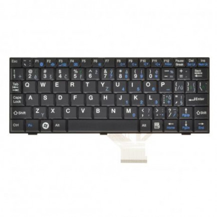 Fujitsu Siemens AMILO Mini Ui 3520 tastatură pentru notebook-ul CZ/SK Culoarea negru , Fără iluminare din spate
