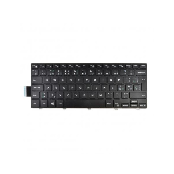 Dell Latitude 3470 tastatură pentru notebook-ul CZ/SK Culoarea negru , Fără iluminare din spate