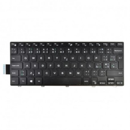 Dell Vostro 3445 tastatură pentru notebook-ul CZ/SK Culoarea negru , Fără iluminare din spate