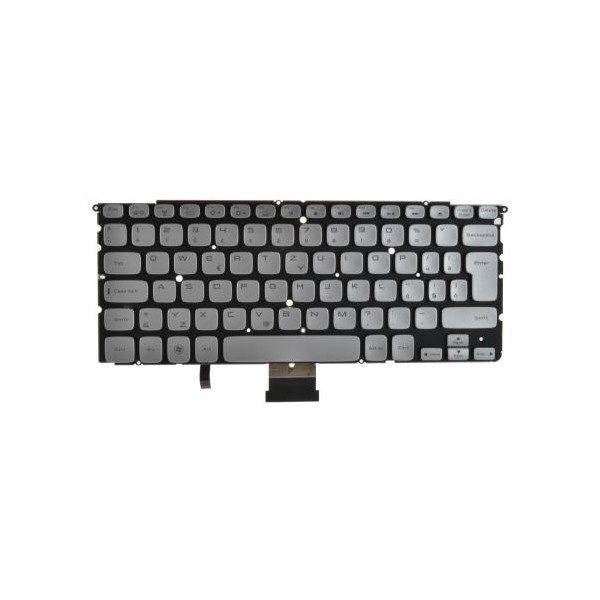 Dell XPS 14z-L412z tastatură pentru notebook, fără ramă, argintiu CZ/SK, cu iluminare din spate