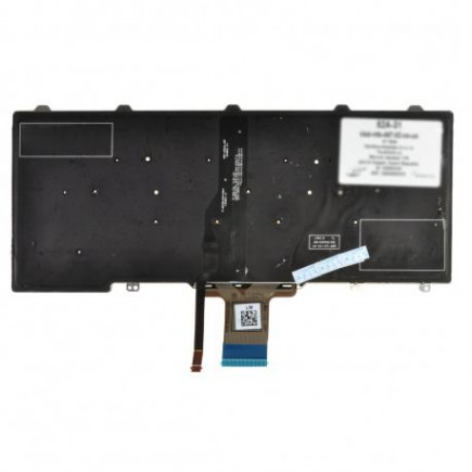 Dell Latitude E7270 tastatură pentru notebook, fără ramă, negru CZ/SK, cu iluminare din spate