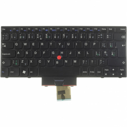 Lenovo ThinkPad Edge E130E tastatură pentru notebook-ul CZ/SK Culoarea negru , Fără iluminare din spate