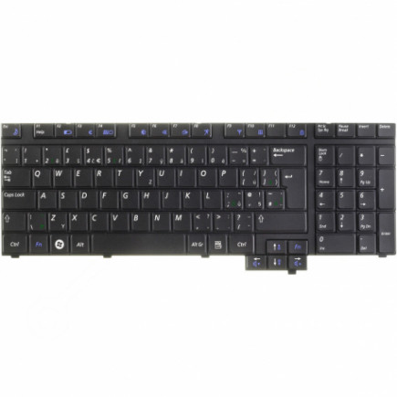 Samsung NP-R700 tastatură pentru notebook-ul CZ/SK Culoarea negru , Fără iluminare din spate