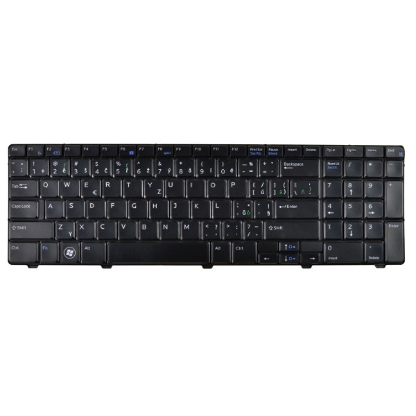 Dell Vostro 3700 tastatură pentru notebook-ul CZ/SK Culoarea negru , Fără iluminare din spate