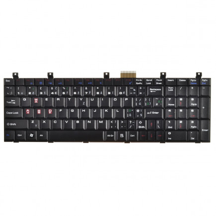 MSI GX700 tastatură pentru notebook-ul CZ/SK Culoarea negru , Fără iluminare din spate