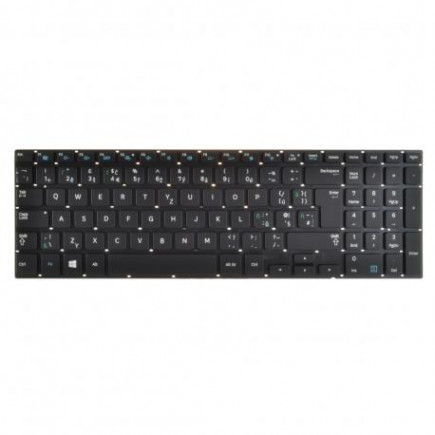 Samsung NP780Z5E tastatură pentru notebook, fără ramă, negru CZ/SK, cu iluminare din spate