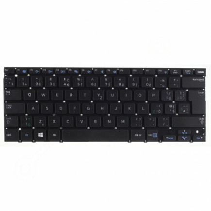 Samsung NP540U3B tastatura cehă fără ramă de culoare neagră pentru laptopuri