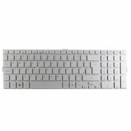 Acer Aspire 5943 tastatura cehă fără ramă de culoare argintie pentru laptopuri