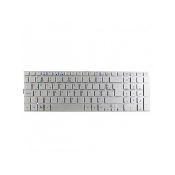 Acer Aspire 5943 tastatura cehă fără ramă de culoare argintie pentru laptopuri