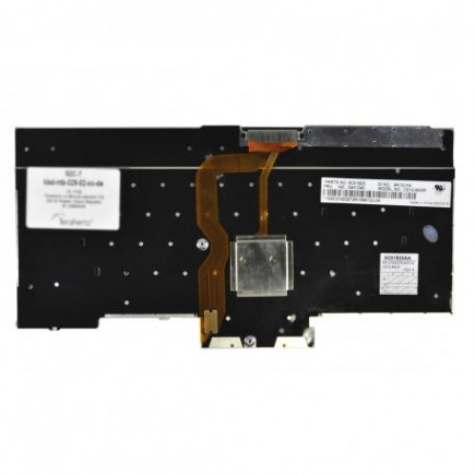Lenovo ThinkPad T430 tastatură pentru notebook-ul CZ/SK Culoarea negru , Fără iluminare din spate
