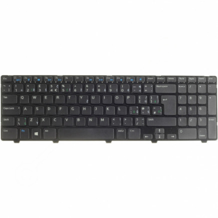 Dell Inspiron 15 3521 tastatură pentru notebook-ul CZ/SK Culoarea negru , Fără iluminare din spate