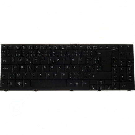 Medion Akoya P6620 tastatură pentru notebook-ul CZ/SK Culoarea negru , Fără iluminare din spate