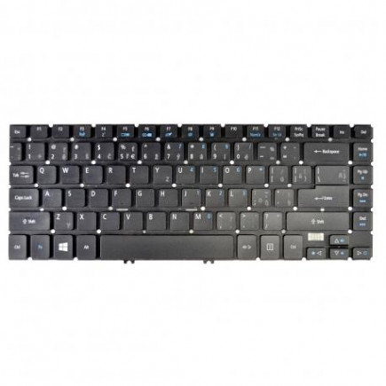 Acer Aspire V7-481PG tastatură pentru notebook, fără ramă, negru CZ/SK, cu iluminare din spate