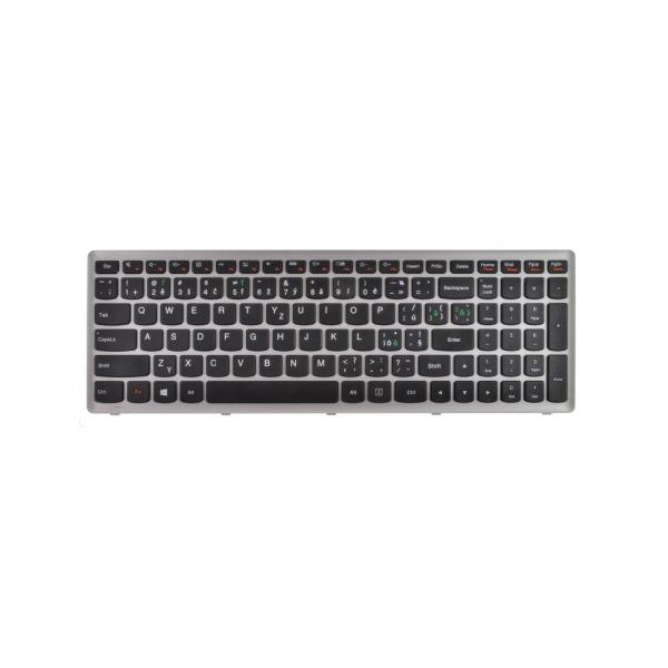 Lenovo IdeaPad U510-IFI tastatură pentru notebook-ul CZ/SK culoarea Argint, fără iluminare din spate