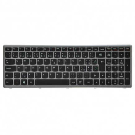 Lenovo IdeaPad U510-HB tastatură pentru notebook-ul CZ/SK culoarea Argint, fără iluminare din spate