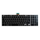 Kompatibilní 13F401302628M tastatură pentru notebook-ul CZ/SK culoarea Negru / Alb / Argintiu