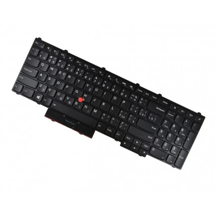 Lenovo ThinkPad P50 tastatură pentru notebook-ul CZ/SK Culoarea negru , Fără iluminare din spate