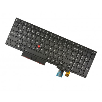 Lenovo ThinkPad P52s tastatură pentru notebook-ul CZ/SK culoarea Negru