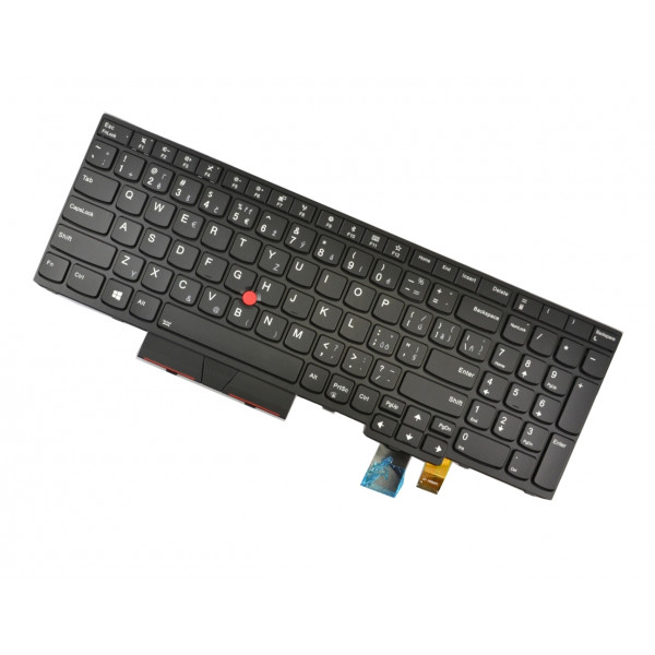 Lenovo ThinkPad P52s tastatură pentru notebook-ul CZ/SK culoarea Negru