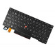 Lenovo ThinkPad L13 Gen 2 tastatură pentru notebook-ul CZ/SK culoarea negru, cu cadru, iluminat din spate