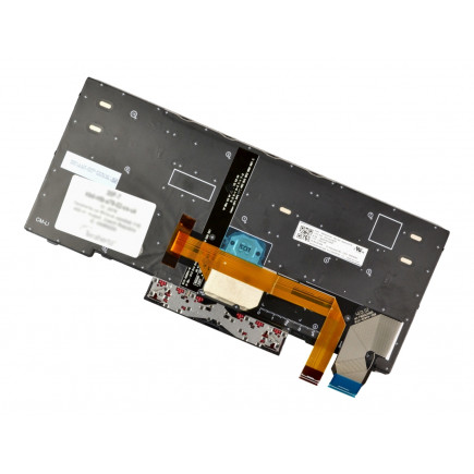 Lenovo ThinkPad L13 Gen 2 tastatură pentru notebook-ul CZ/SK culoarea negru, cu cadru, iluminat din spate