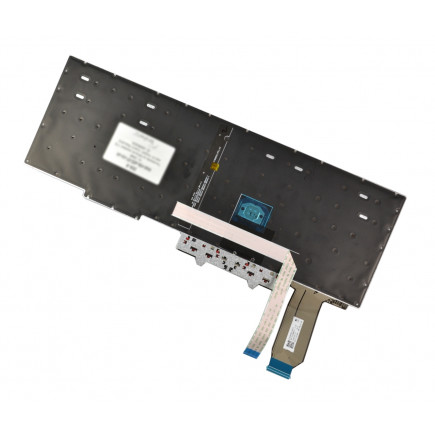 Lenovo ThinkPad E15 Gen 4 tastatură pentru notebook, fără ramă, negru CZ/SK, cu iluminare din spate