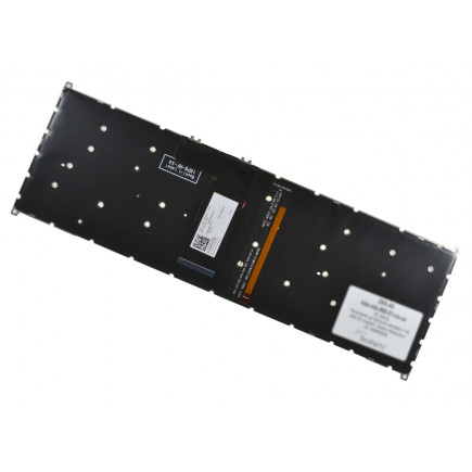 Acer Aspire A515-43 tastatură pentru notebook, fără ramă, negru CZ/SK, cu iluminare din spate