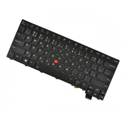 Lenovo ThinkPad T470S tastatură pentru notebook-ul CZ/SK culoarea Negru