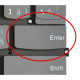 Lenovo ThinkBook 14 G2 ARE tastatură pentru notebook, fără ramă, negru CZ/SK, cu iluminare din spate