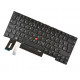 Lenovo ThinkPad T14S tastatură pentru notebook, fără ramă, negru CZ/SK, cu iluminare din spate