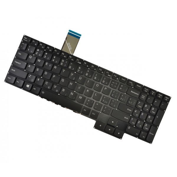 Lenovo Legion 5 Pro-17ACH6 tastatură pentru notebook, fără ramă, negru CZ/SK, cu iluminare din spate