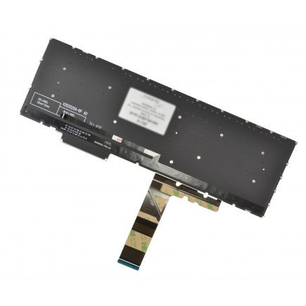 Lenovo IdeaPad 5 Pro-16IHU6 tastatură pentru notebook, fără ramă, negru CZ/SK, cu iluminare din spate