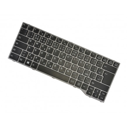 Fujitsu Siemens LIFEBOOK E544 tastatură pentru notebook-ul CZ/SK culoarea Negru, fără iluminare din spate