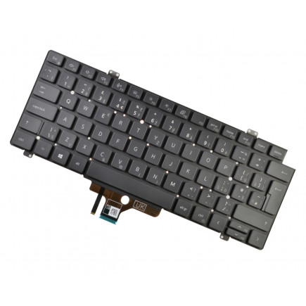 Dell Latitude 5440 tastatură pentru notebook, fără ramă, negru CZ/SK, cu iluminare din spate