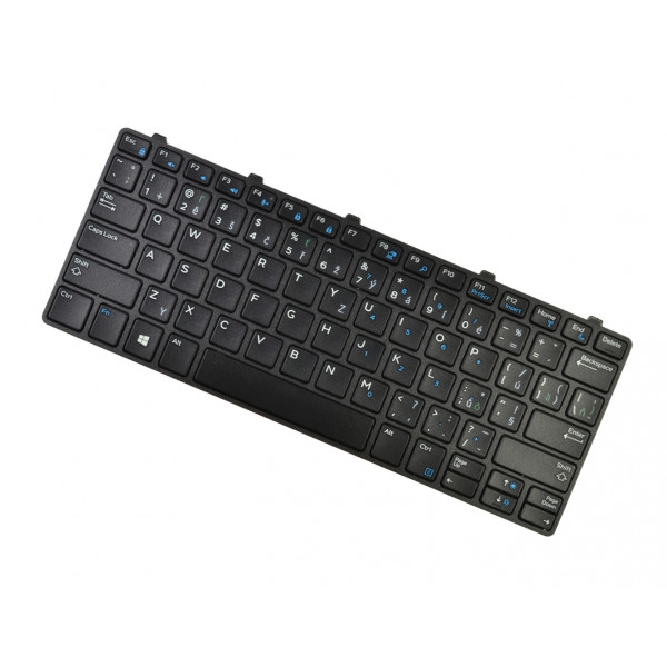 Dell Latitude 3180 tastatură pentru notebook-ul CZ/SK culoarea Negru, fără iluminare din spate