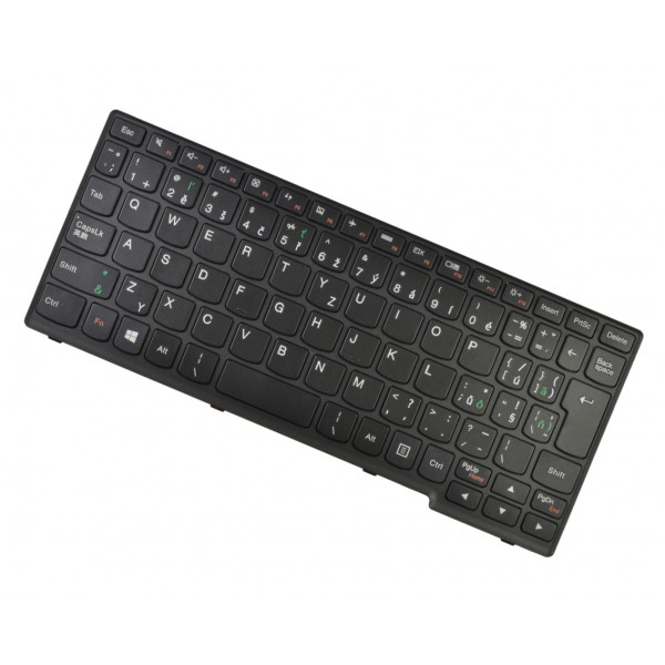 Lenovo S21E-20 tastatură pentru notebook-ul CZ/SK culoarea Negru, fără iluminare din spate