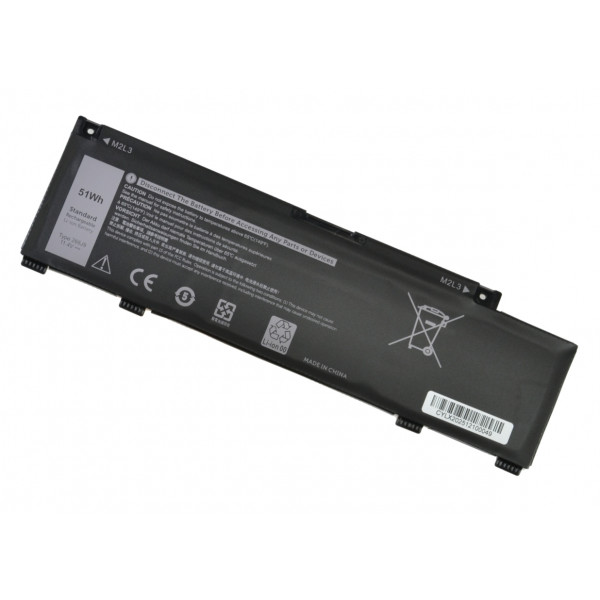 Kompatibilní M4GWP Acumulator 51Wh Li-poly 11,4V, neagră