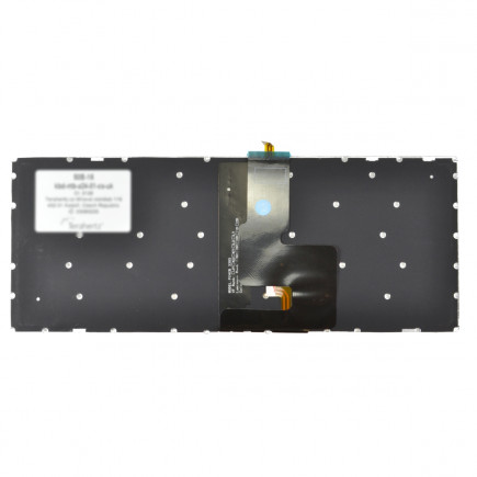 Lenovo V330-14ISK tastatură pentru notebook, fără ramă, gri CZ/SK, cu iluminare din spate