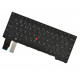Lenovo ThinkPad L13 2-IN-1 GEN 5 tastatură pentru notebook-ul CZ/SK culoarea negru, cu cadru, iluminat din spate