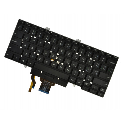 Dell Latitude 5401 tastatura cehă fără ramă de culoare neagră pentru laptopuri