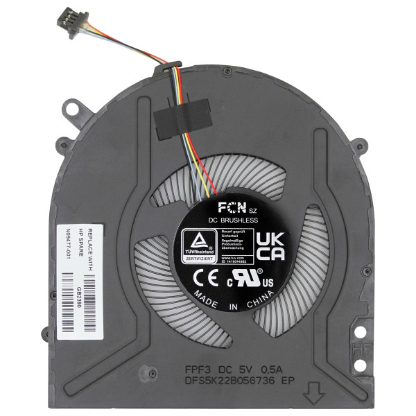 Ventilator Răcitor pentru notebook Kompatibilní HP M45024-001